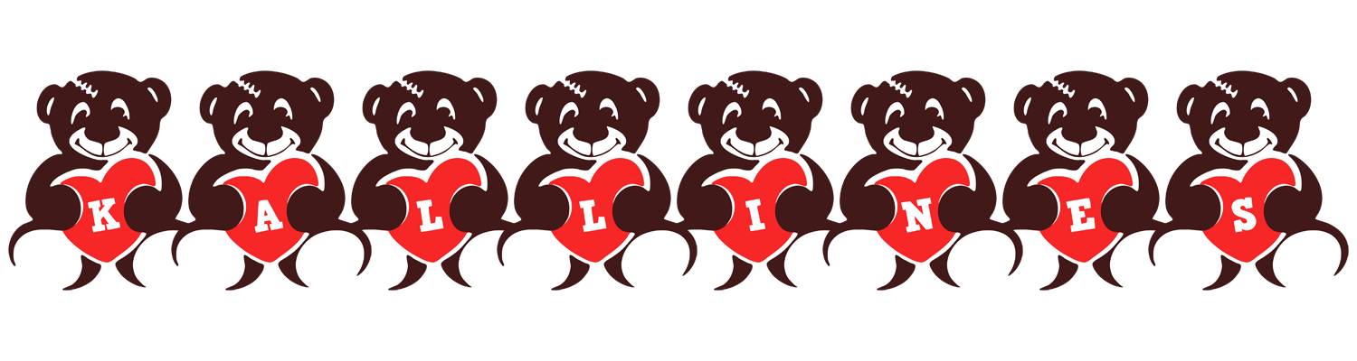 Kallines bear logo