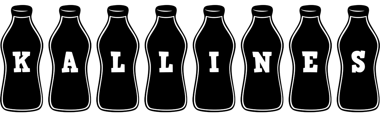 Kallines bottle logo