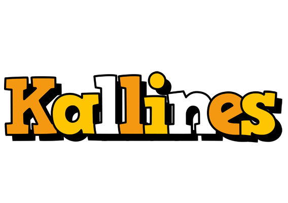 Kallines cartoon logo