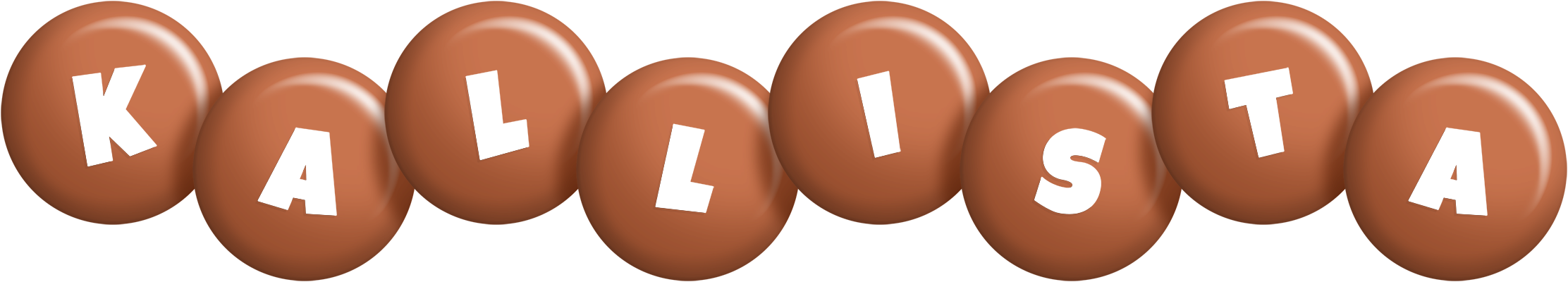 Kallista candy-brown logo