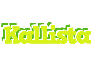 Kallista citrus logo