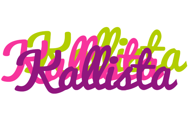 Kallista flowers logo