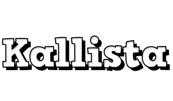 Kallista snowing logo