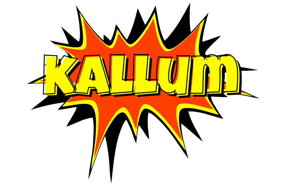 Kallum bazinga logo