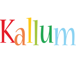 Kallum birthday logo