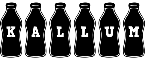 Kallum bottle logo