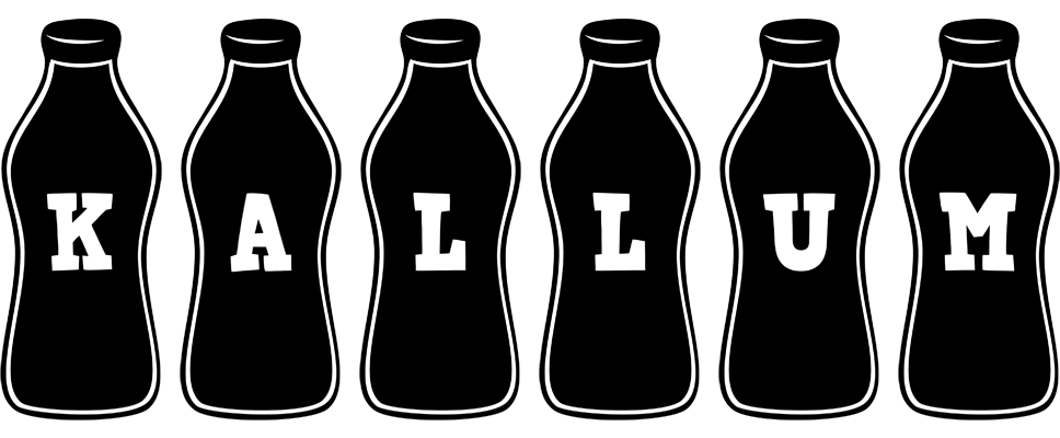 Kallum bottle logo