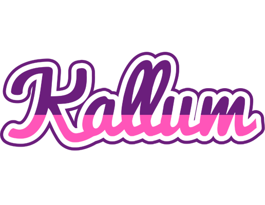 Kallum cheerful logo