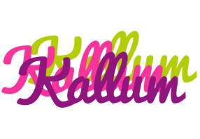 Kallum flowers logo