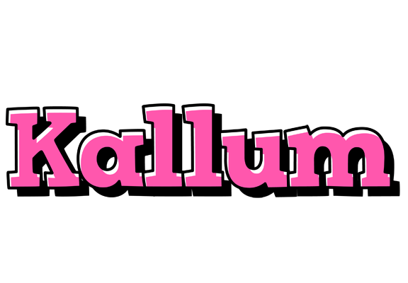 Kallum girlish logo