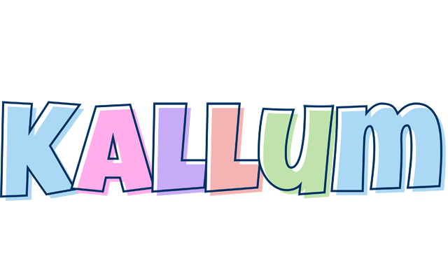 Kallum pastel logo