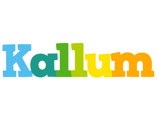 Kallum rainbows logo