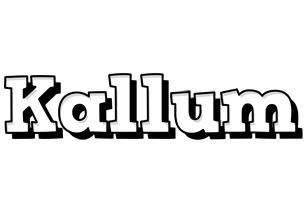 Kallum snowing logo