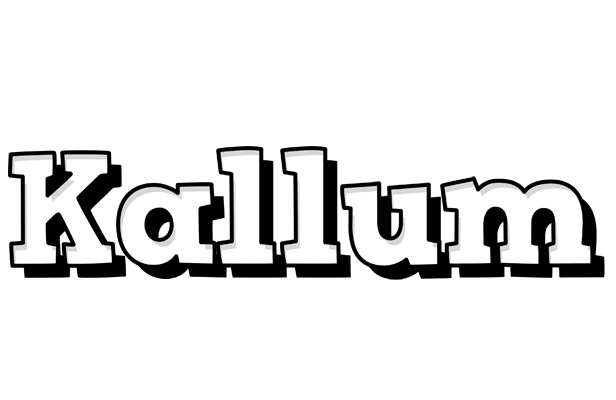 Kallum snowing logo