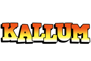 Kallum sunset logo