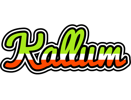 Kallum superfun logo