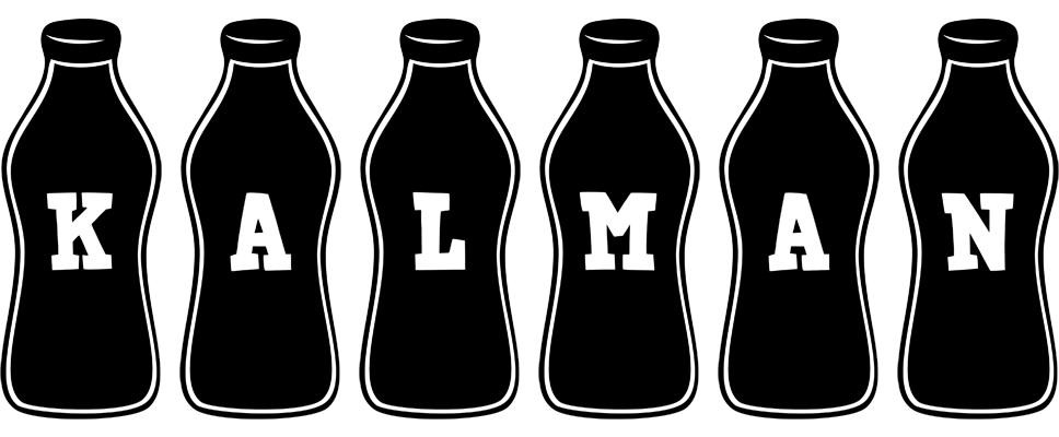 Kalman bottle logo