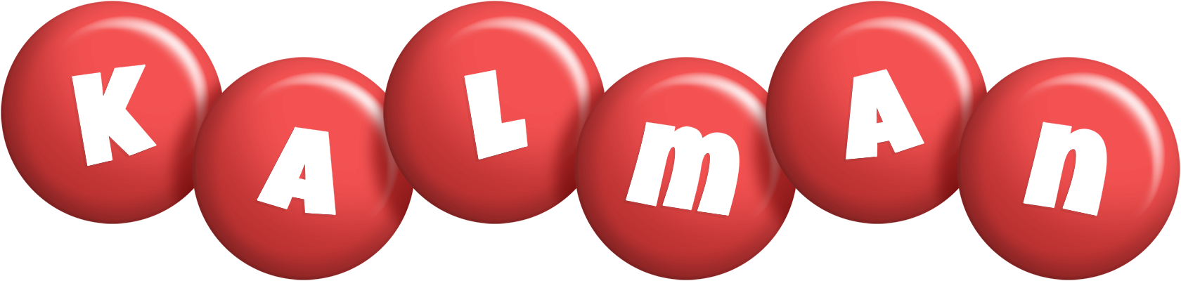 Kalman candy-red logo