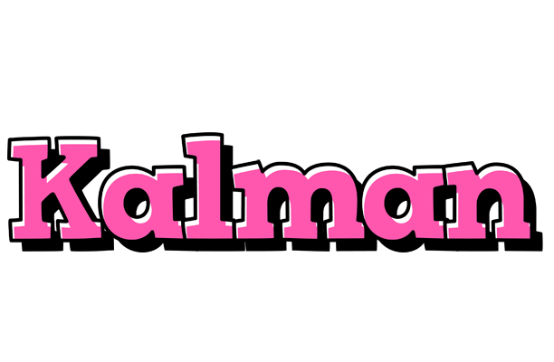 Kalman girlish logo