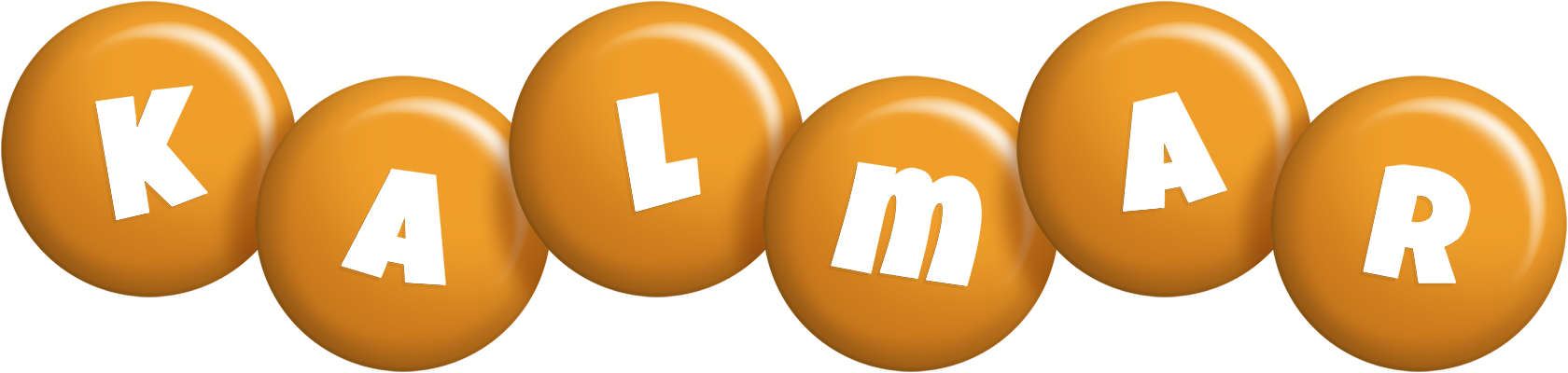 Kalmar candy-orange logo