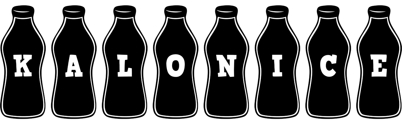 Kalonice bottle logo