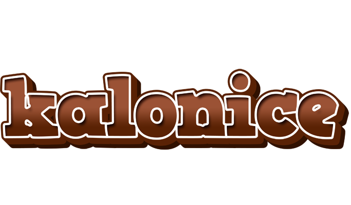Kalonice brownie logo