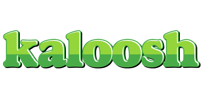 Kaloosh apple logo