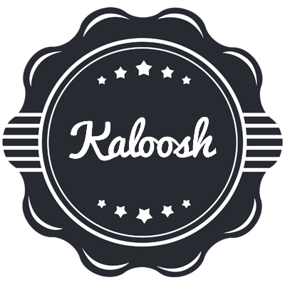 Kaloosh badge logo
