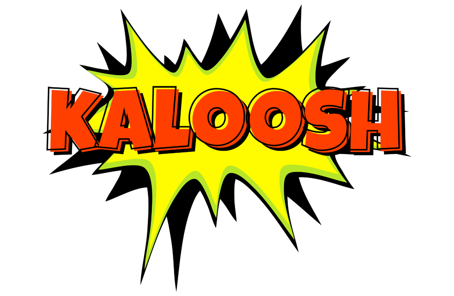 Kaloosh bigfoot logo