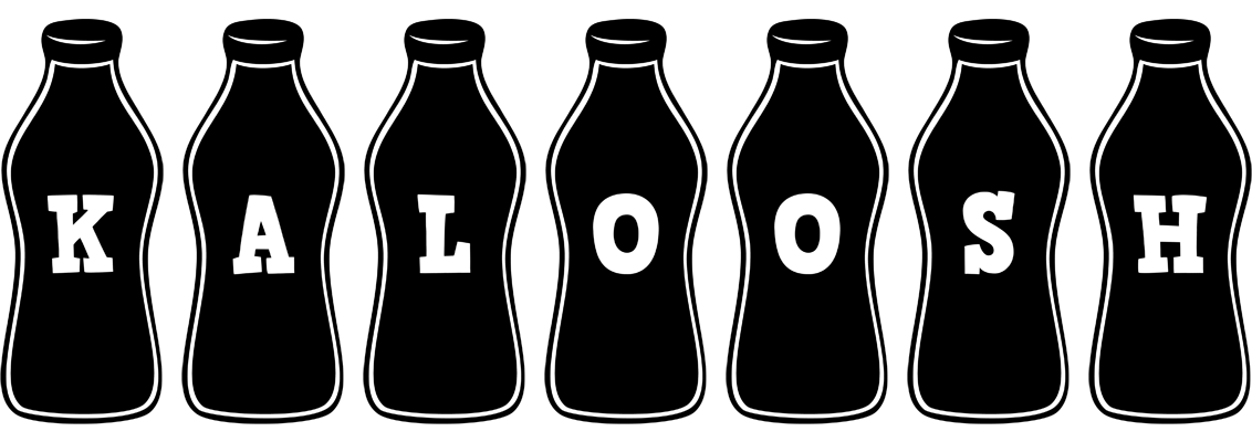Kaloosh bottle logo