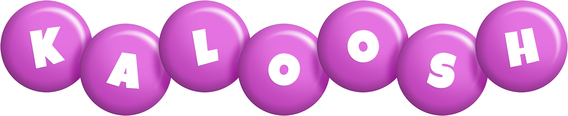 Kaloosh candy-purple logo