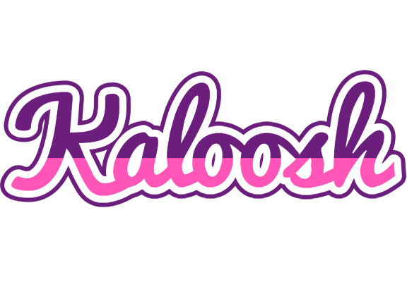 Kaloosh cheerful logo