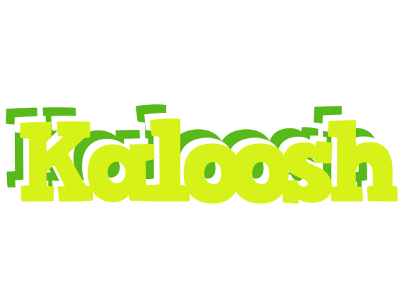 Kaloosh citrus logo