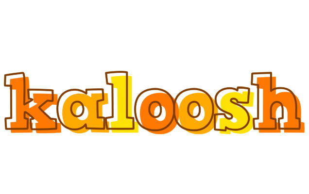 Kaloosh desert logo