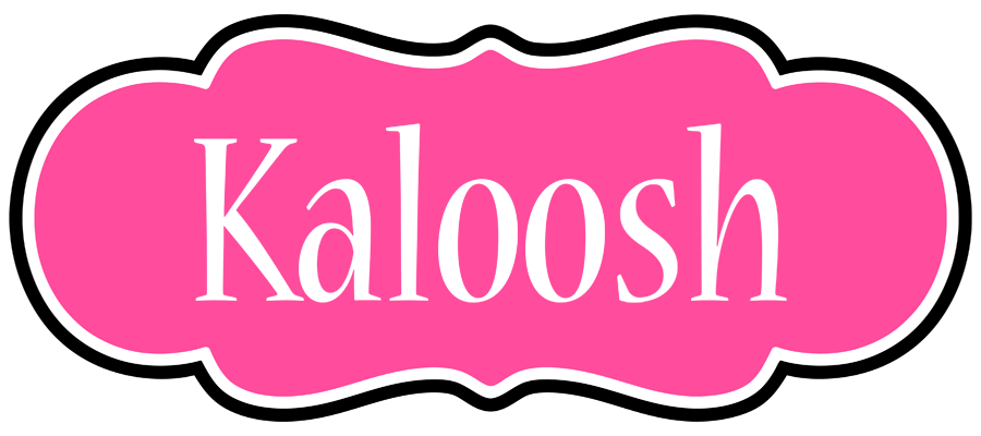 Kaloosh invitation logo
