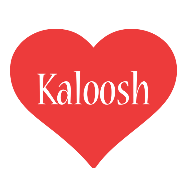 Kaloosh love logo