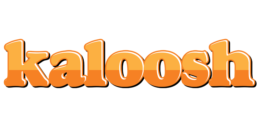 Kaloosh orange logo