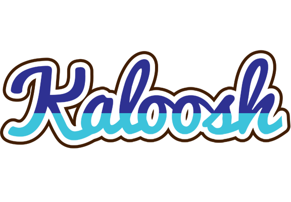 Kaloosh raining logo