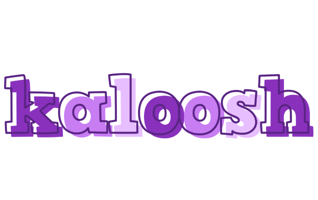 Kaloosh sensual logo
