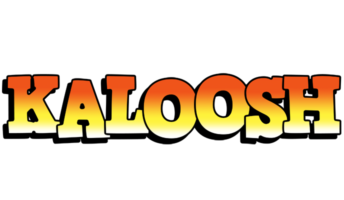 Kaloosh sunset logo