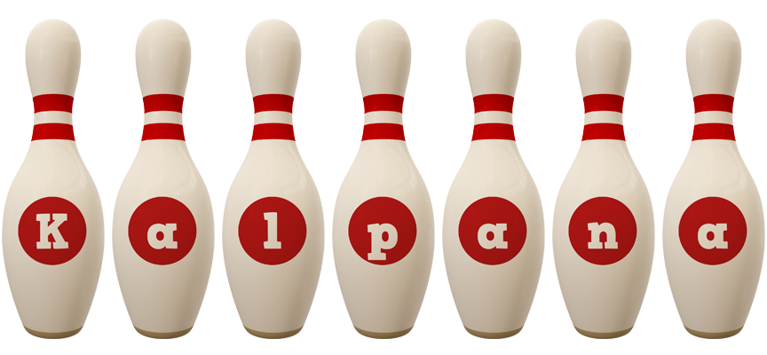 Kalpana bowling-pin logo