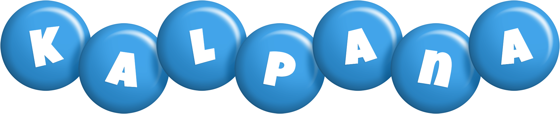 Kalpana candy-blue logo