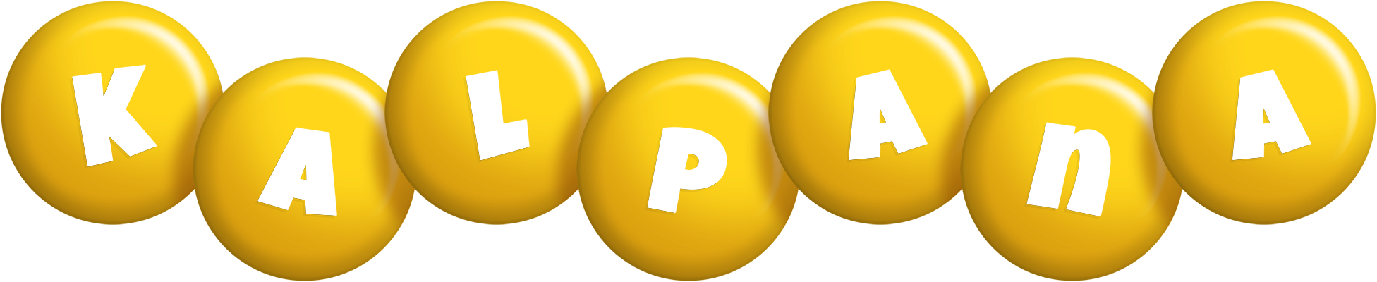 Kalpana candy-yellow logo