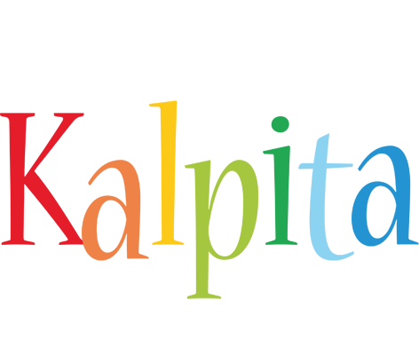 Kalpita birthday logo