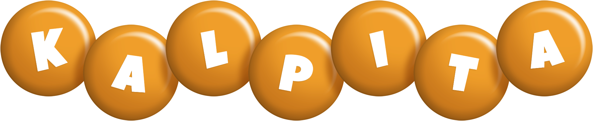 Kalpita candy-orange logo