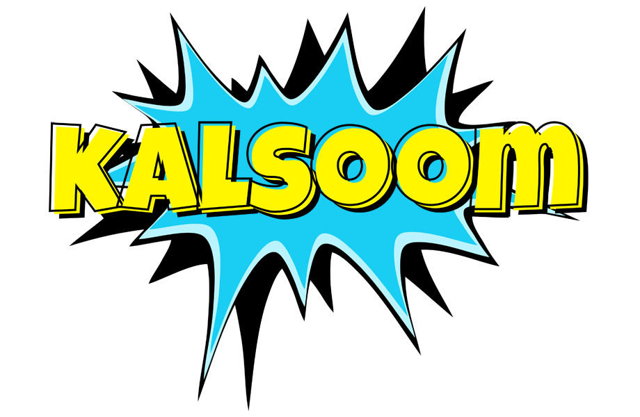 Kalsoom amazing logo