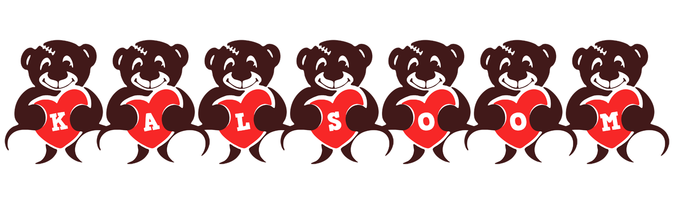 Kalsoom bear logo