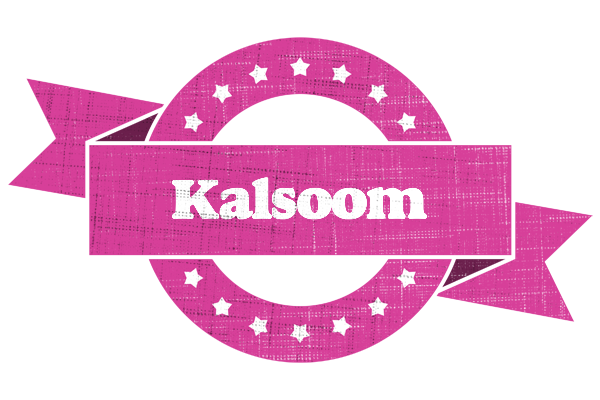 Kalsoom beauty logo