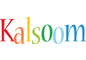 Kalsoom birthday logo