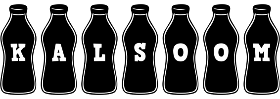 Kalsoom bottle logo